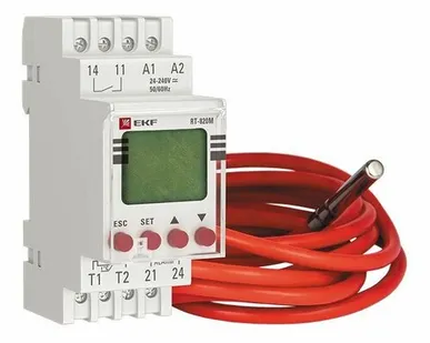 фото Реле температуры с дисплеем RT-820M (-25....+130 С) PROxima EKF RT-820M