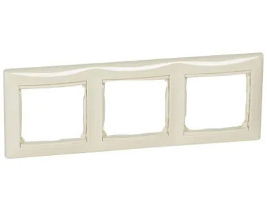 фото Рамка 3-м Valena горизонт. сл. кость (DIY-упак.) Leg 695633