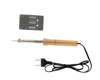 фото Паяльник, дерев. ручкой 30 Вт Sparta