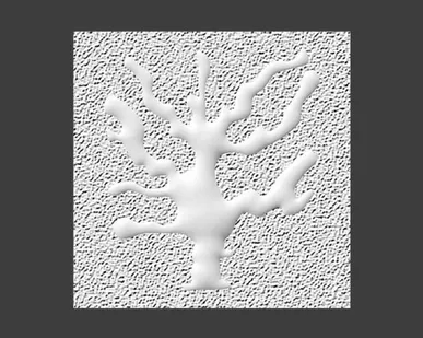фото ГИПСОВАЯ 3D ПАНЕЛЬ AVA – МОДЕЛЬ 024