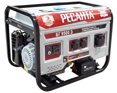 фото Ресанта Электрогенератор БГ 9500 Э Ресанта