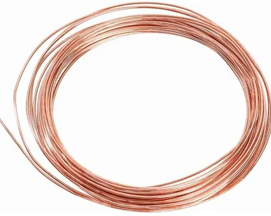 фото Проволока медная 2,0 мм бухта 1метр. Проводник, крепёж