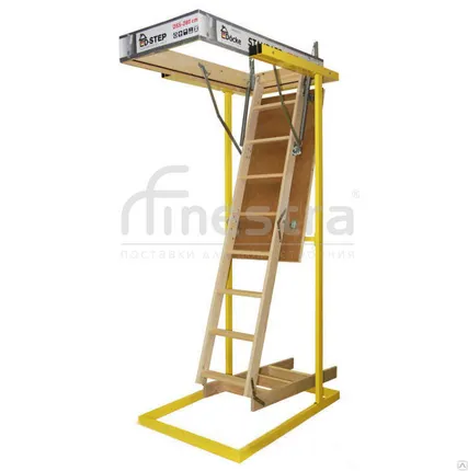 Фото №0 Чердачная лестница D-STEP Standard DSS 60х120х280 см