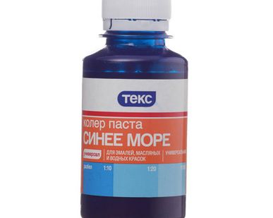 фото Колеровочная паста №17 синее море Текс 0,1л