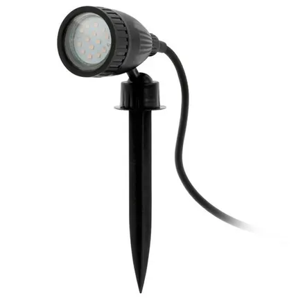 Фото №0 прожектор ландшафтный EGLO Nema 1 3Вт GU10 H185 пластик черный