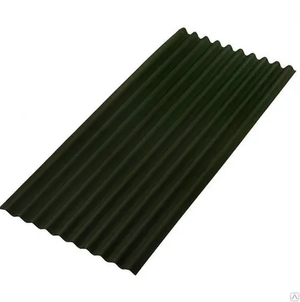 Фото №0 Лист битумный Ондулин Smart 950х1950х3 зеленый Ондулин