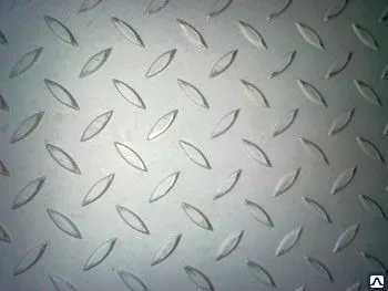 фото Лист нержавеющий рифленый 4, 1250х2500