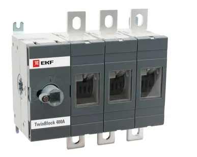 фото Рубильник 400A 3P без рукоятки управления TwinBlock...