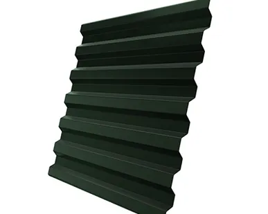 фото Профнастил С-21 0,4 RAL 6020 хромовая зелень 2 м