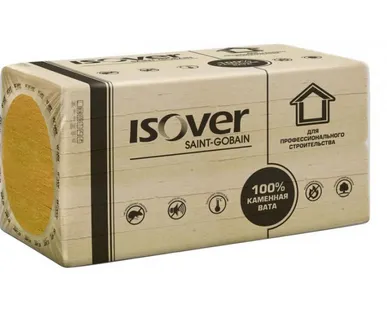 фото Базальтовая вата ISOVER Руф Н Оптимал 100 кг/м3 (50х600х1000 мм) 6шт. 3,6м2 (0,18м3)
