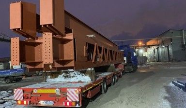 фото Негабарит перевозка тралом 35 тонн.
