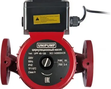 фото Циркуляционный насос фланцевый Unipump UPF 40-120 250 мм, 200 л/мин, 12 м напор, 16515