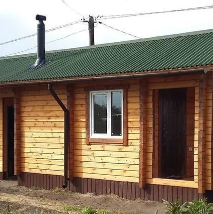 Фото №0 Сауна из дерева