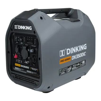Фото №1 Генератор бензиновый инверторный Dinking DK3500iC (3.5кВт, 230В/50Гц, DK164F/P-2, бак 4л.)