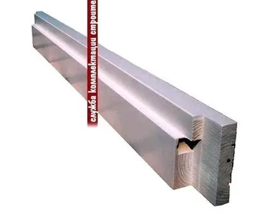 фото Перекладина серая м7 (ламинированная) к полотну 625