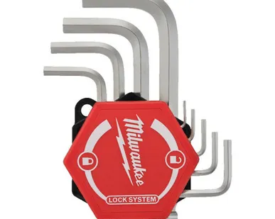 фото Набор шестигранных ключей Milwaukee Compact (9шт) 1.5, 2, 2.5, 3, 4, 5, 6, 8, 10 мм