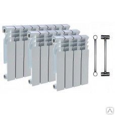 Фото №0 Радиатор BIMETAL 350/80 от 6 до 12 секций