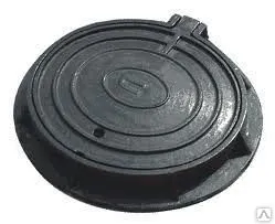 фото Люк канализационный чугунный тяжелый 25 тн (С-250) ГОСТ 3634-99 БЕЗ ЗАМКОВ!