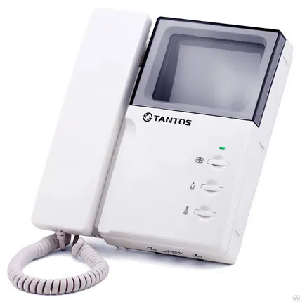 Фото №0 Видеодомофон Tantos совместимый с подъездным координатным домофоном