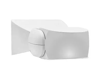 фото Датчик движения микроволновый настенный 180* 15м 1200W белый IP65 IEK ДД-501M