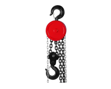 фото Таль ручная цепная 1,0тн 3,0м (стальная, цепная)