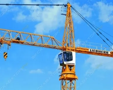 фото Аренда башенного крана Liebherr High Top 132 EC-H 8 FR.tronic, Москва