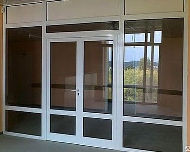 фото Автоматические раздвижные стеклянные двери