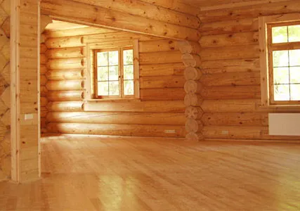 Фото №0 Обработка деревянных стен антисептиком