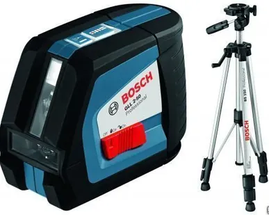 фото Лазерный нивелир Bosch GLL 2-50, штатив BS 150