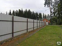фото Забор из профлиста
