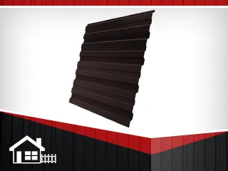 фото Профнастил С-10 RAL 8017