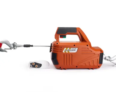 фото Лебедка электрическая переносная TOR SQ-02 450 кг 4,6 м 220 В с пультом