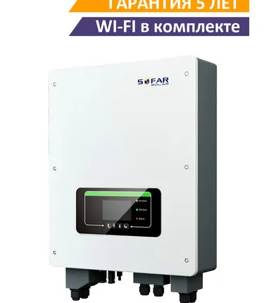 Фото №0 Гибридный солнечный инвертор SOFAR HYD 6000-ES