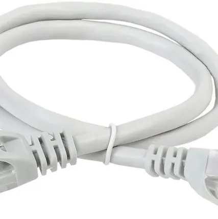 Фото №0 Патч-корд кат.5е UTP LSZH 0.5м сер. ITK PC01-C5EUL-05M