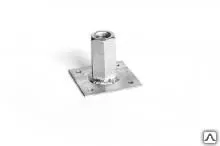 Фото №0 Шайба с муфтой М16 60х60х2 мм