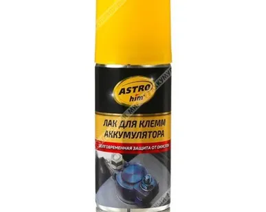 фото Лак для клемм АКБ Астрохим синий аэрозоль 140мл