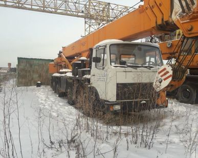 фото Автокран КС-6476 Ивановец 50 тонн МЗКТ пробег 29 000км. без вложений, 2001г