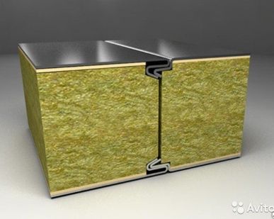 фото Сэндвич панель стеновая 80 мм