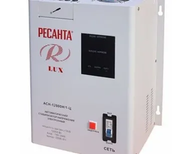 фото Стабилизатор АСН-12 000 Н/1-Ц Ресанта Lux