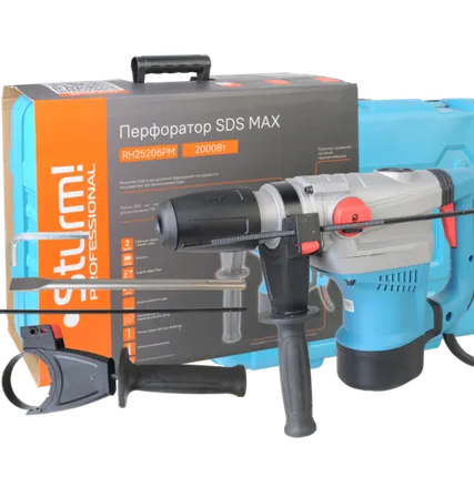 Фото №1 Перфоратор SDS MAX Sturm! RH25206PM