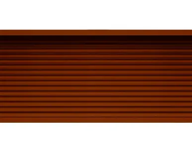 фото Рольставни для гаража - коричневые 5000×2200 мм