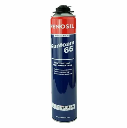 Фото №0 Пена монтажная PENOSIL Premium Gunfoam 65L профессиональная, 800мл