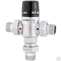 Фото №0 Клапан смесительный PF 3/4" RVM 395.20 термостат(38-60С)
