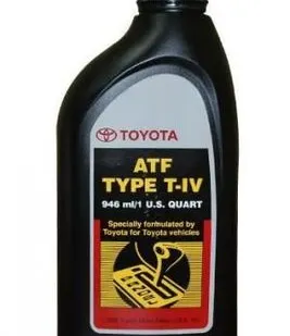 фото Масло трансмиссионное Toyota ATF Type T-IV (0,946 л.) США