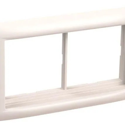 Фото №0 Рамка 4мод. Праймер с суппортом бел. 60мм ИЭК CKK-40D-RSU4-060-K01