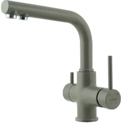 Фото №0 Смеситель для кухни Lemark COMFORT LM3061PGS с подключением к фильтру питьевой воды, цвет: серый шёл