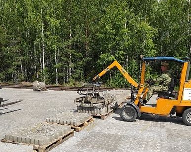 фото Аренда машины для укладки тротуарной плитки Probst VM 203, Екатеринбург
