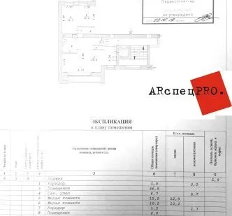 фото Экспертное заключение по факту выполнения самовольной перепланировки кварти