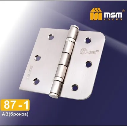 Фото №0 Петли стальные универсальные MSM Locks 91/87-I