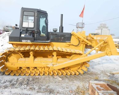фото Бульдозер SHANTUI SD16L Болотоход